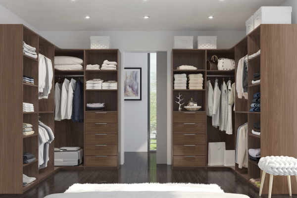 Dressing composable décor noyer lincoln